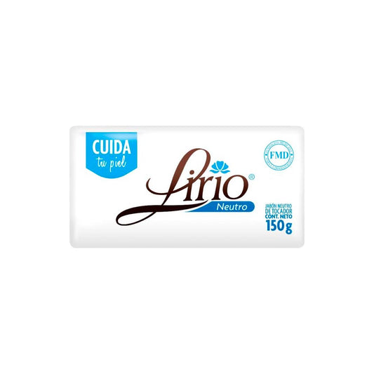 Lirio Jabon Tocador Neutro 150 gr