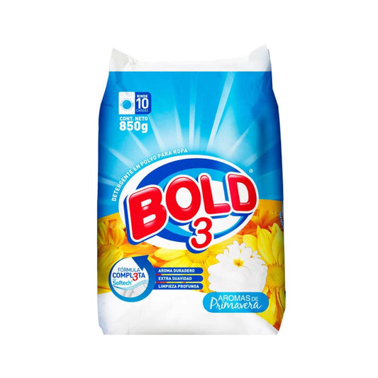 Detergente Bold 3 Aroma Primavera 850 gr
