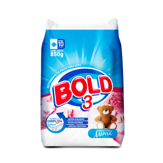 Jabón Bold 3 Cariñito 850 gr