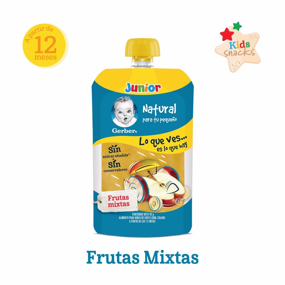 Gerber Doy pack Frutas Mixtas 95 gr