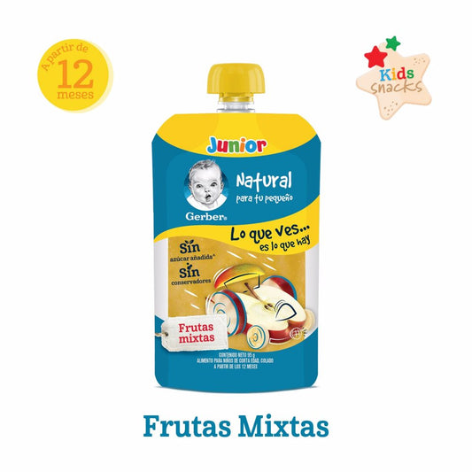 Gerber Doy pack Frutas Mixtas 95 gr