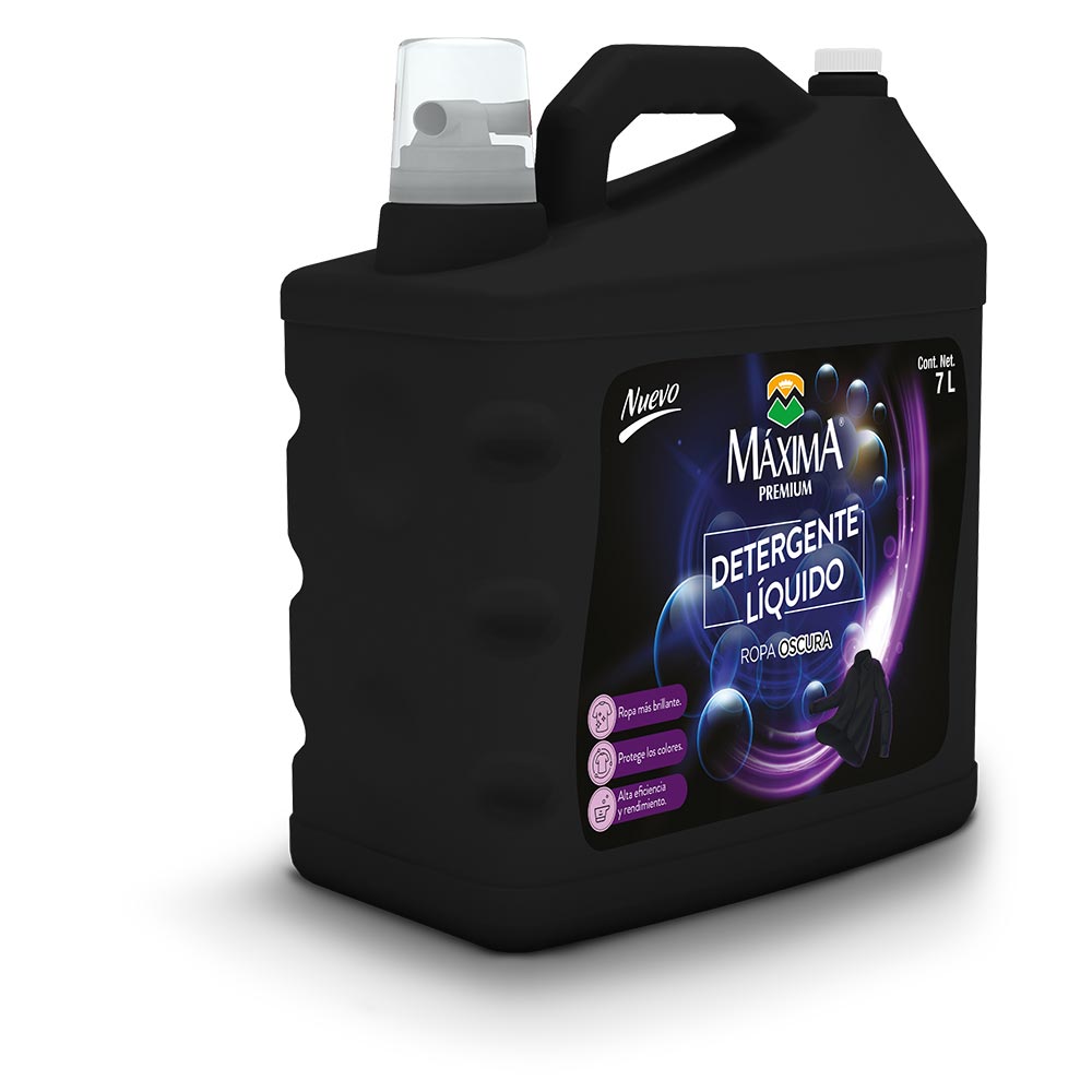 Detergente Liquido Maxima Ropa Oscura 7 lt