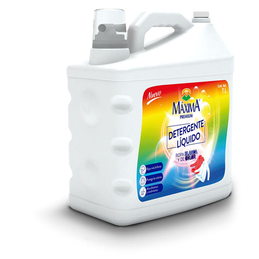 Detergente Liquido Maxima Ropa de Color 7 lt