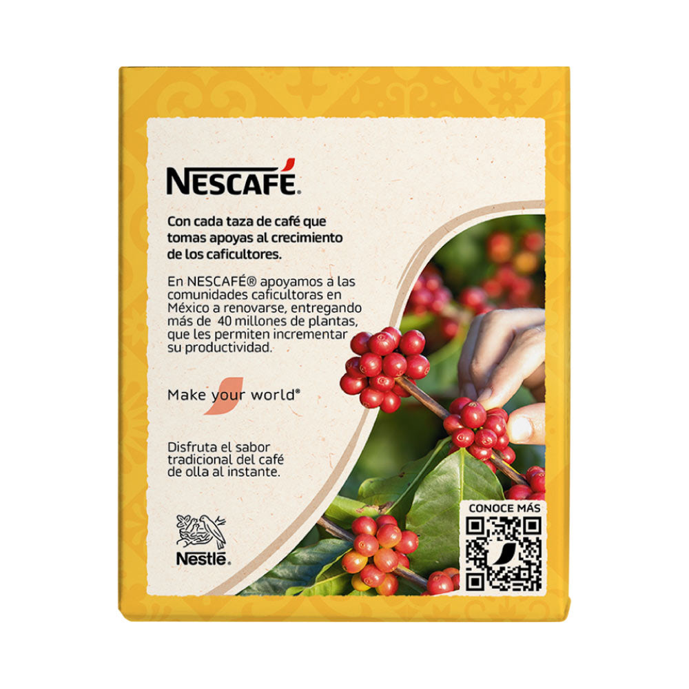 Nescafe Café De Olla Stick Paq. 12 Pz De 10 gr