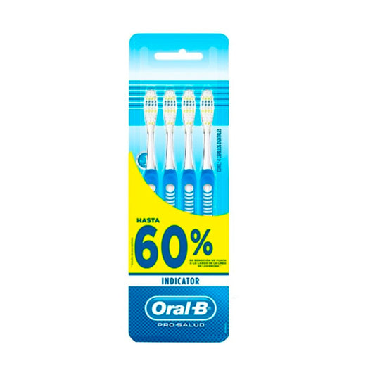 Cepillo Oral B Indicator Tira 4 pz