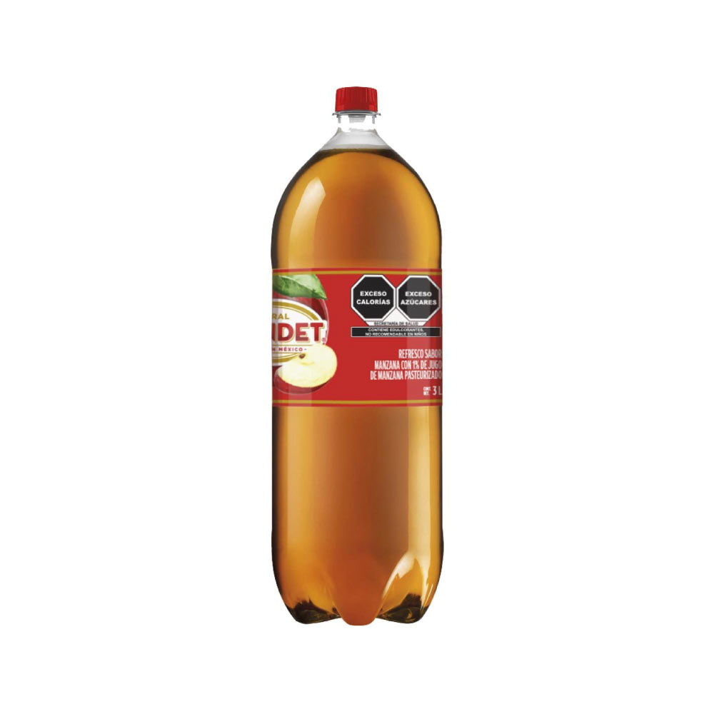 Sidral Refresco Sabor Manzana 3 Lt