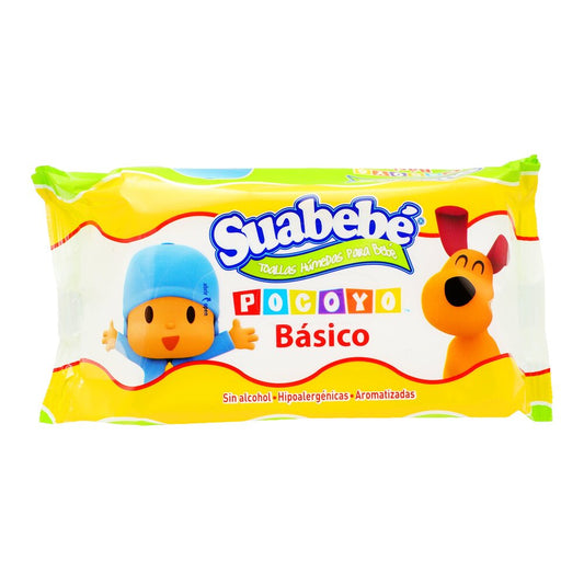 Suabebe Pocoyo Toalla Humeda 120 Pz