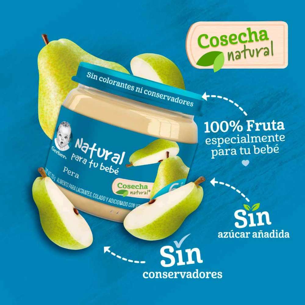 Gerber 2a Etapa Pera 100 gr