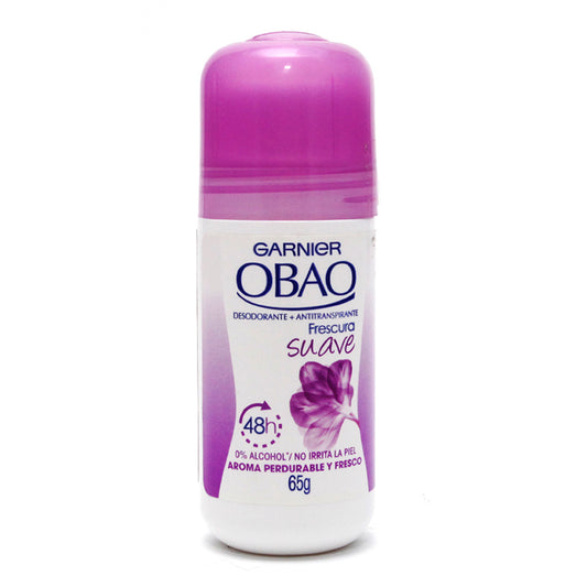 Obao Desodorante Roll On Ap Frescura Suave Mujer De 65 Gr