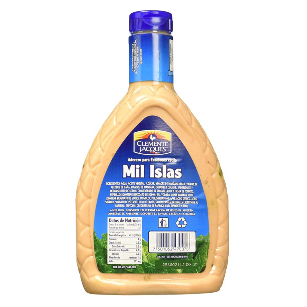 Aderezo Est. Mil Islas Clemente Jacques 710 ml