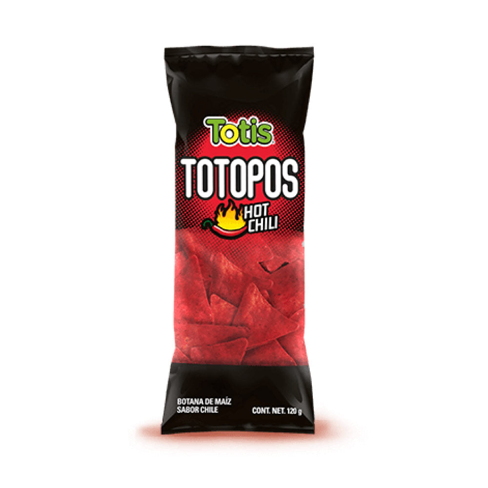 Totis Totopos Hot Chili 40/120 gr