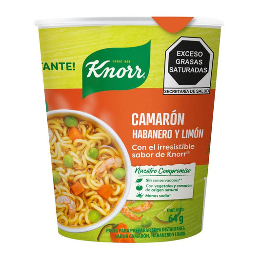 Knorr Sopa Vaso Camaron Habanero 64 Gr