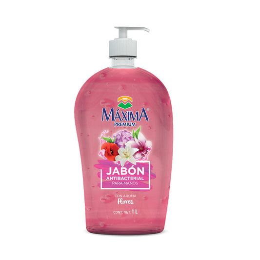 Maxima Premium Jabón Liq Flores 1 lt