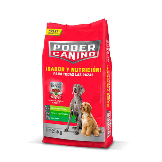 Poder Canino Alimento Perro 25 Kg