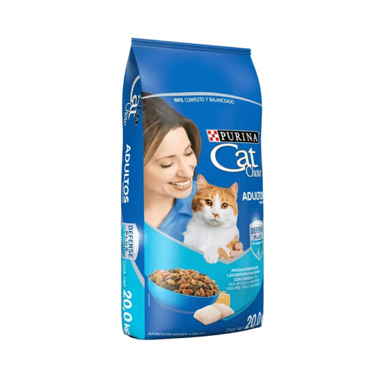 Purina Cat Chow Adultos Pescado Bulto 20 Kg