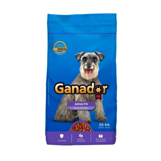 Ganador Alim Perro Razas Pequeñas 20 Kg