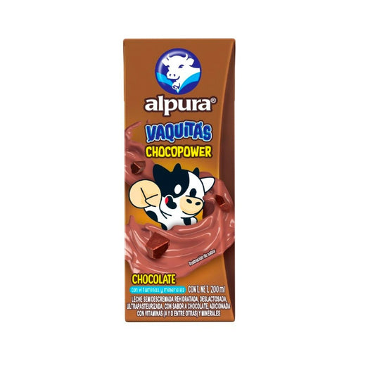 Leche Saborizada Alpura Sabor Chocolate 200 Ml