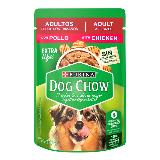 Purina Dog Chow Sabrosobres Adultos Pollo 100 Gr