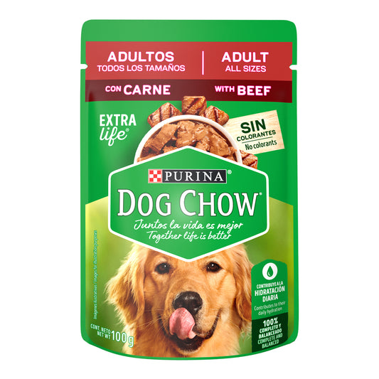 Purina Dog Chow Sabrosobres Adultos Carne 100 Gr