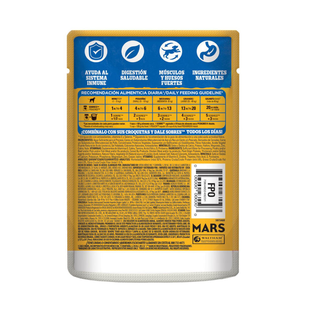 Pedigree Panc Pouch Pollo 100 Gr