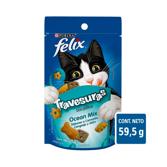 Felix Pouch Travesuras Ocean Mix 59.5 G