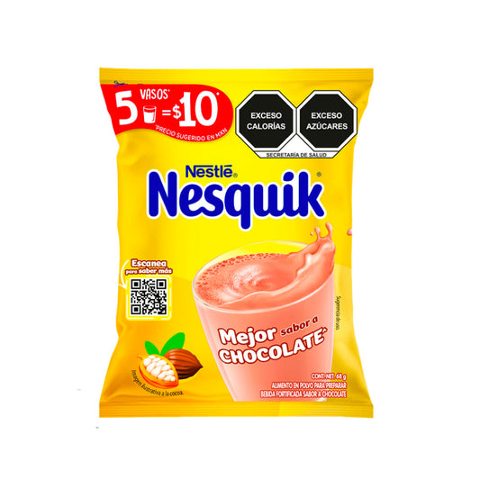 Chocolate Nesquik Polvo Sobre 68 gr
