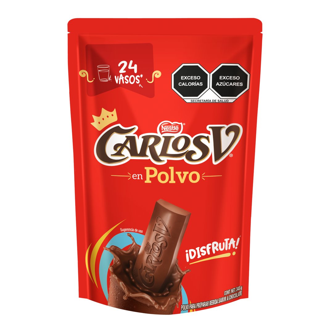 Carlos V Chocolate Polvo Bolsa 345 gr