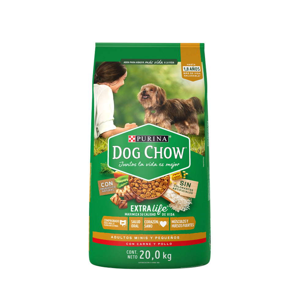 Dog Chow Adt Mini Pqn 20 Kg