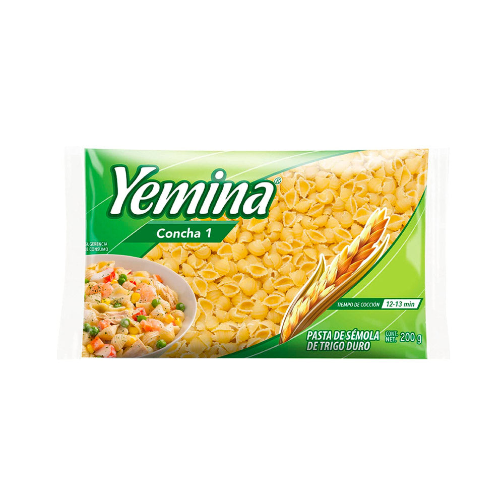 Pasta Yemina Concha  1 200 Gr