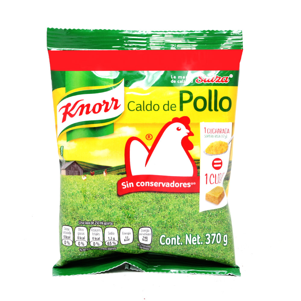 Consomé Knorr Suiza Bolsa 330 Gramos