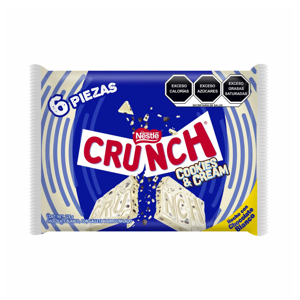 Galleta Crunch Y Crema Con 6 Pz De 38 Gr