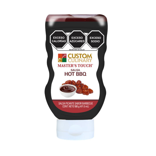 Custom Salsa Hot Bbq 580 gr