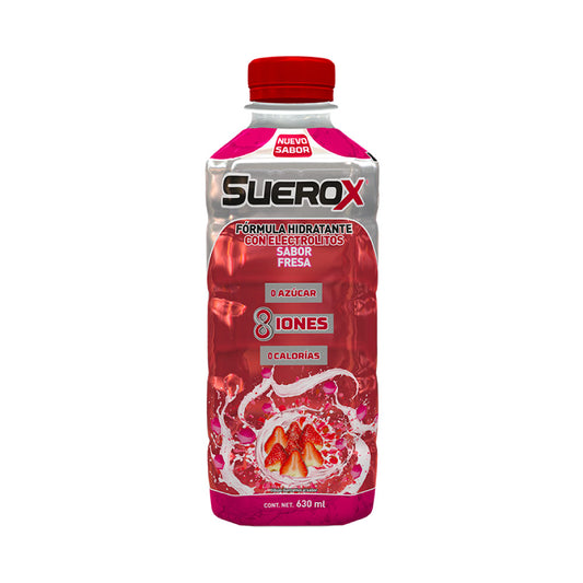 Suero rehidratante Suerox Fresa 630ml