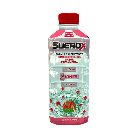 Suero Rehidratante Suerox Fresa-Menta 630ml