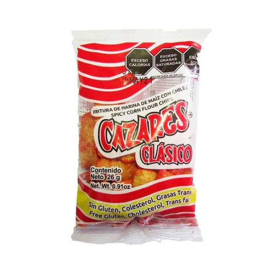 Cazares Fritura Clasica Con Chile 25/26 gr