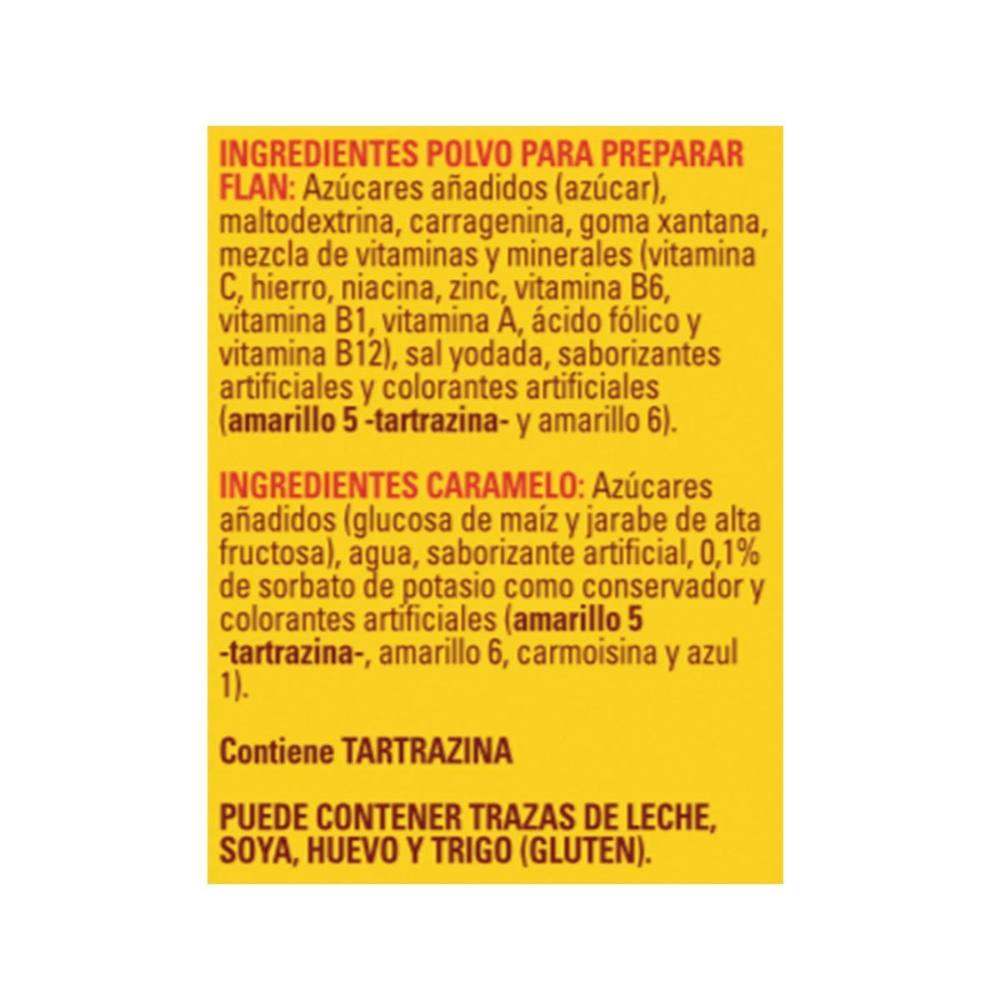 Flan Pronto Vainilla Con Caramelo 136 Gramos