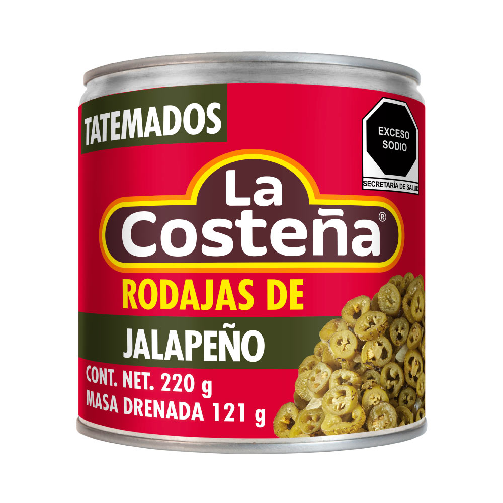 La Costeña Rodajas De Jalapeño Verde Ta 220 gr