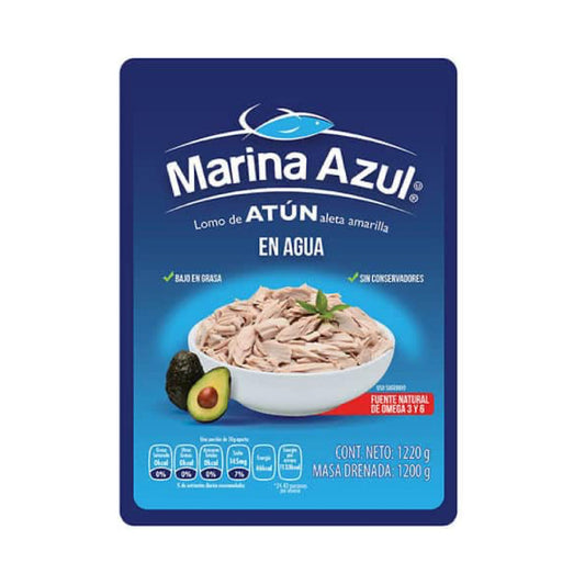 Atun Marina Azul Pouch Hojuelas En Agua 1.220 gr