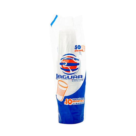 Vaso Plastico No.10 Irrompible 50 Pz