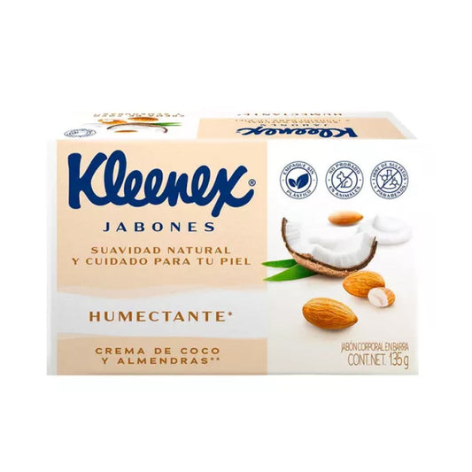 Kleenex Jab Tocador Crema Coco Y Almendras 135 Gr