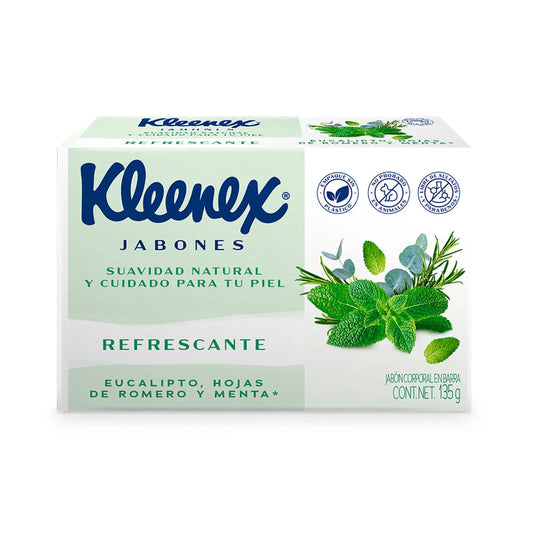 Kleenex Jab Toc. Eucalipto Hojas De Romero Y Menta 135 Gr