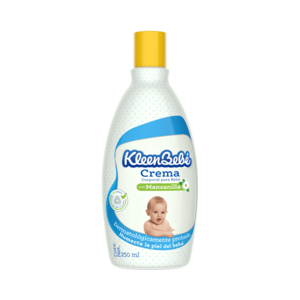 Kleen Bebe Crema Con Manzanilla 250 Ml