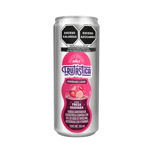 Frutastica  Lata Fresa Guayaba 355 Ml