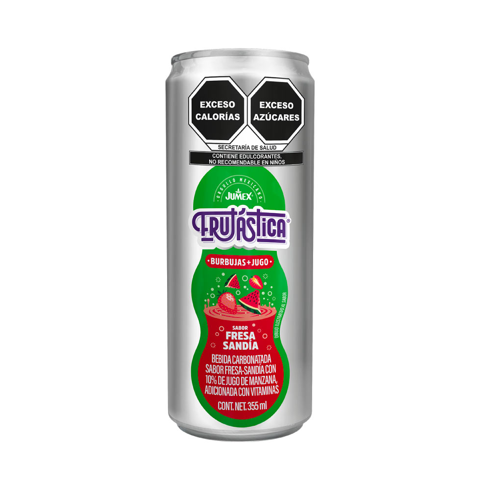 Frutastica  Lata Fresa Sandia 355 Ml