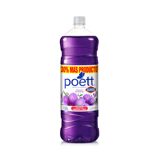 Poett Limpiador Multiusos Lavanda 1.18Lt