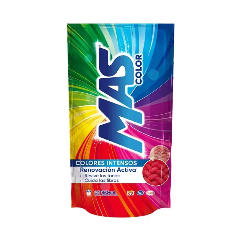 Mas Color Dt Liq Ropa 830 ml