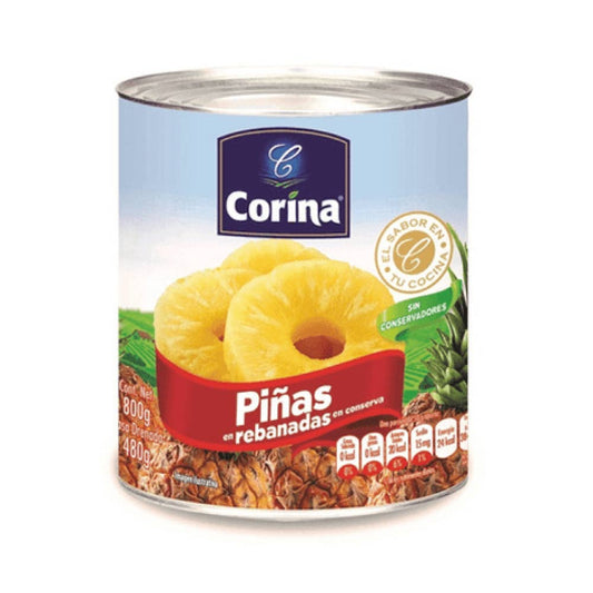 Corina Piña En Rebanadas 820 gr