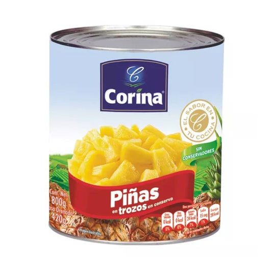 Corina Piña Trozos 800 gr