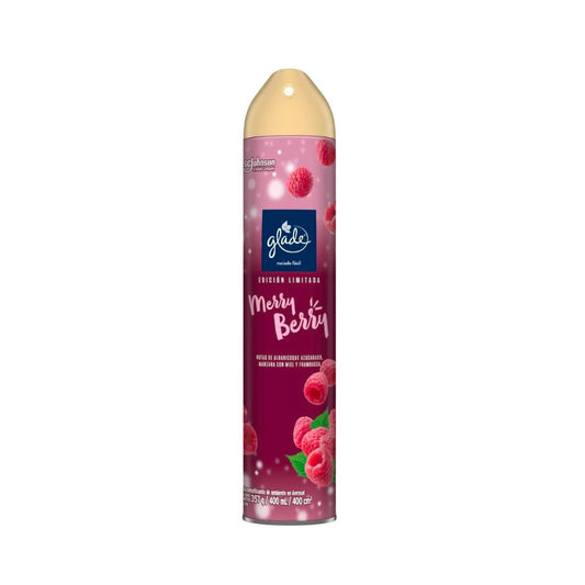 Glade Aerosol Manzana Miel Frambuesa 400 ml