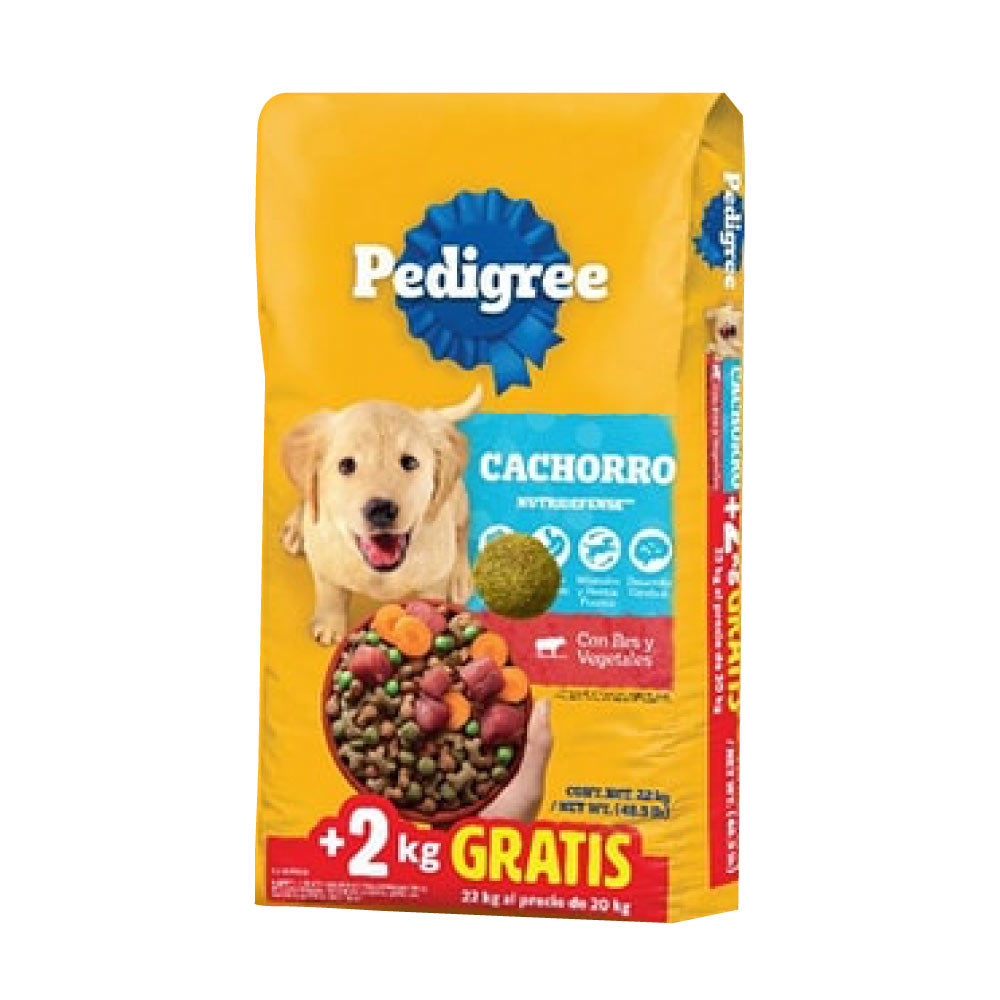 Pedigree Puppy Alim Perro Bulto 22kg